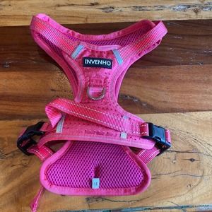 Invenho Pink Mesh Harness - Medium